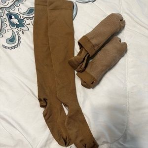 Tan Compression Sock